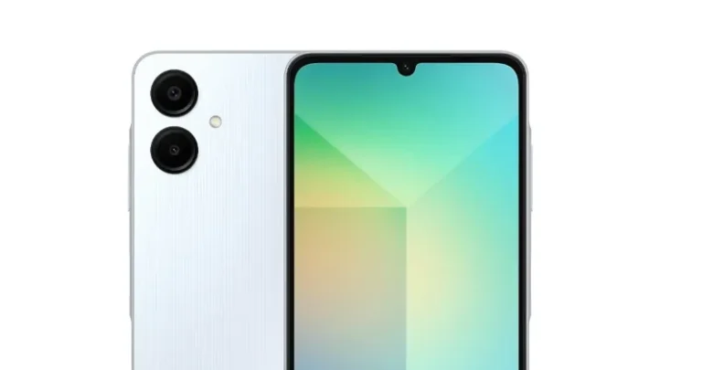 Galaxy A06 design
