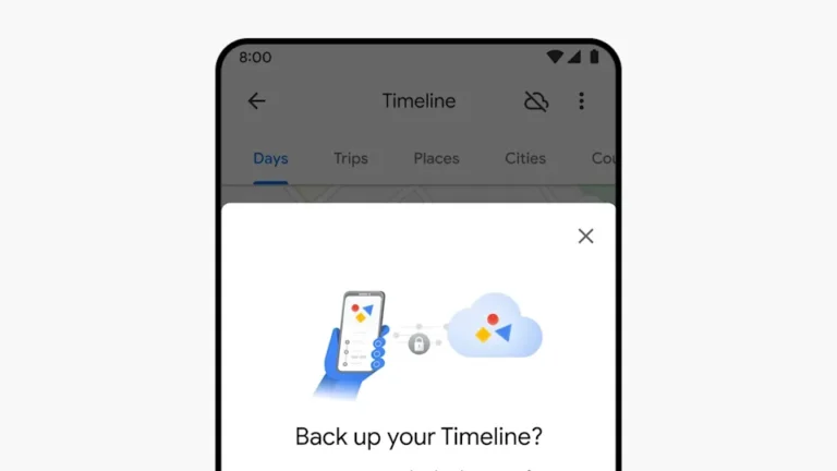 Lini masa Google hilang
